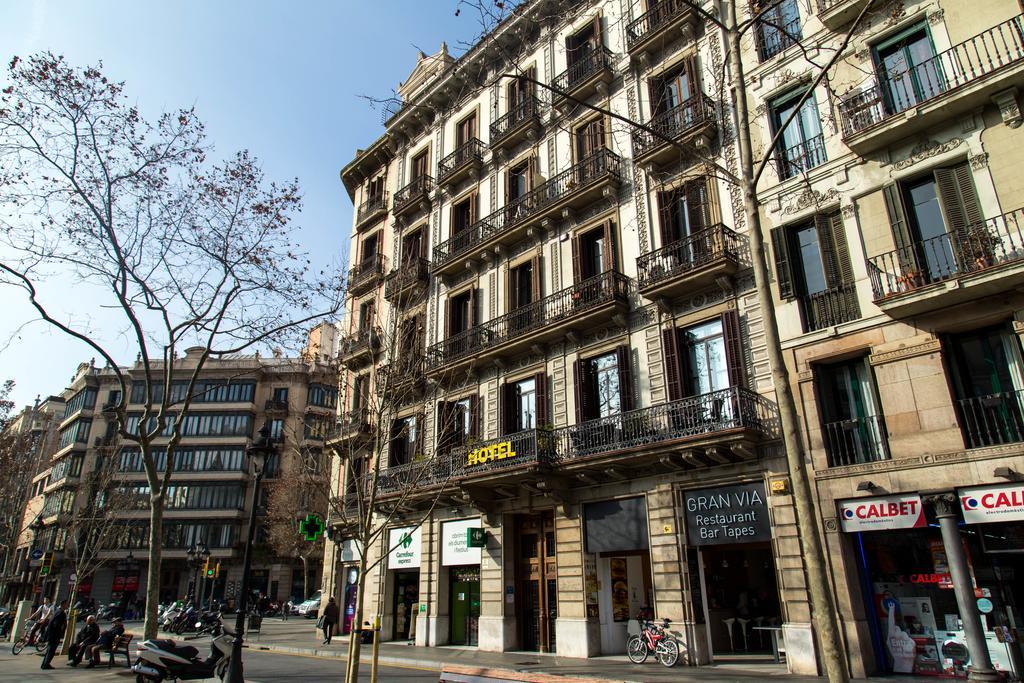 Hotel Center Gran Via Barcelona Exterior foto